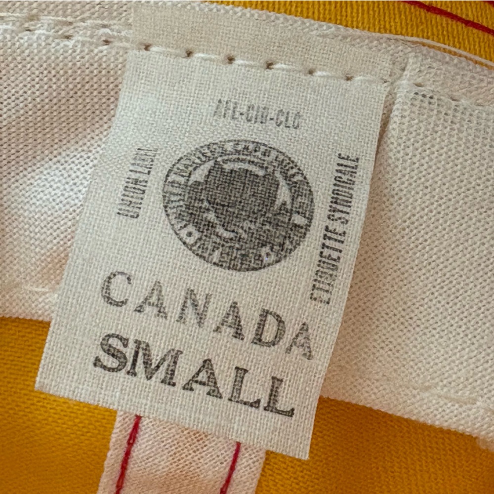 VTG Women McDonalds bucket hat patch logo small 21” New from 60s Made in Canada - Picture 9 of 13